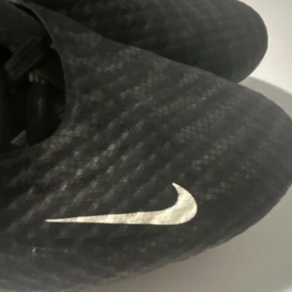 Nike Phantom GT Black Soccer Cleats, US Size 8.5